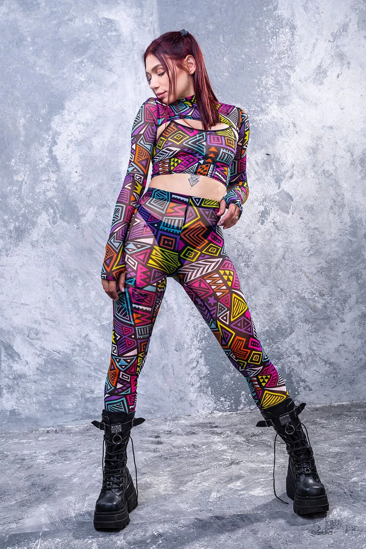 BADINKA Kahuna Mesh Rave Set RAVE GEAR 3 BADINKA Kahuna Mesh Rave Set RAVE GEAR