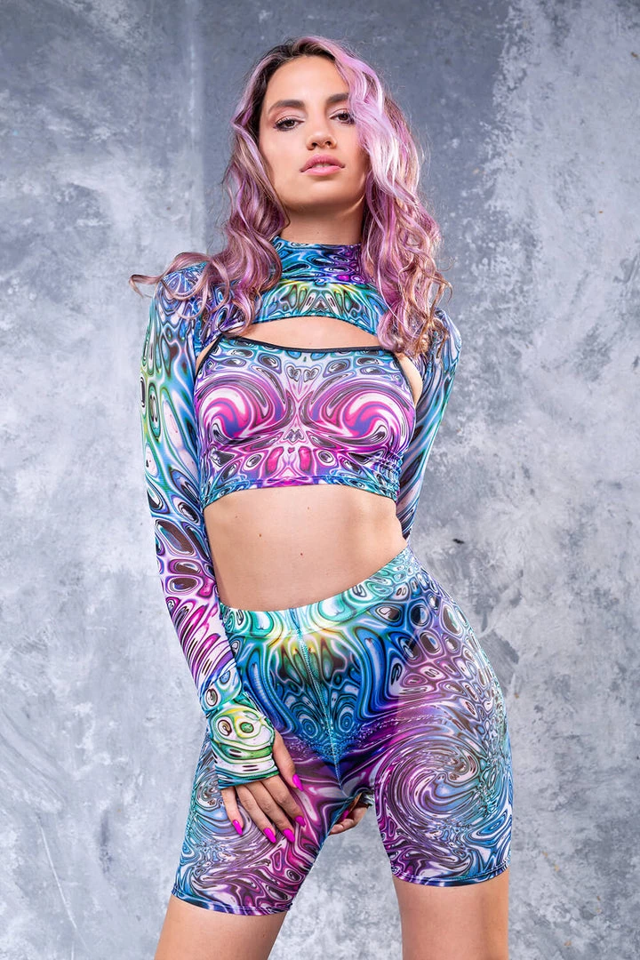 BADINKA Liquid Insect Biker Shorts Set 3 BADINKA Liquid Insect Biker Shorts Set