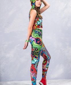 BAD INKA Licking Troll Hooded Top