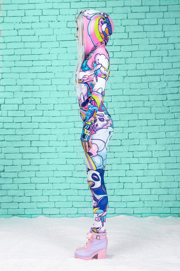 BADINKA Fit-Onesies Sick Of You Fit Onesie (Pink) 5 BADINKA Fit-Onesies Sick Of You Fit Onesie (Pink)