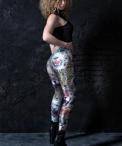 BAD INKA Friendly Kitties Leggings