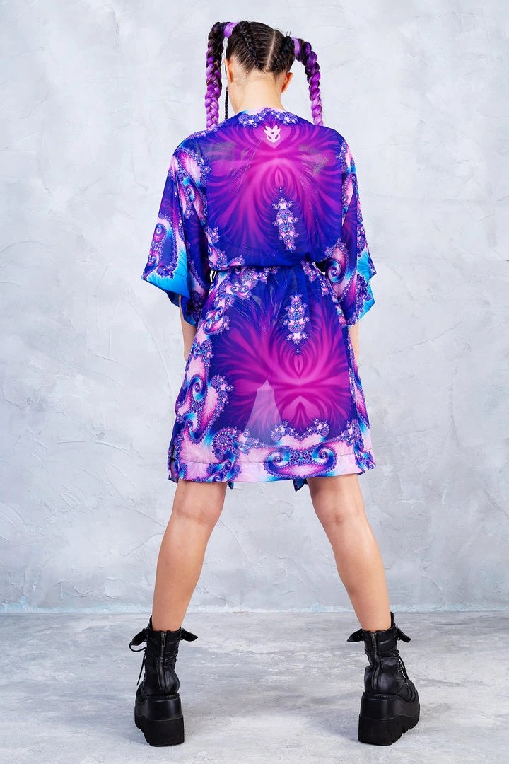 BADINKA Fibonacci Spiral Rave Robe NEW 5 BADINKA Fibonacci Spiral Rave Robe NEW