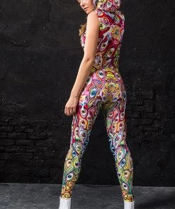 BAD INKA Tops Trippy Eyez Hooded Top 7 BAD INKA Tops Trippy Eyez Hooded Top