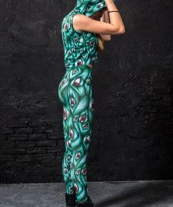 BAD INKA I See You Green Hooded Top Tops 7 BAD INKA I See You Green Hooded Top Tops