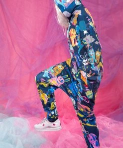 BADINKA Blue Rabbidelic Onesie Onesies 11 BADINKA Blue Rabbidelic Onesie Onesies