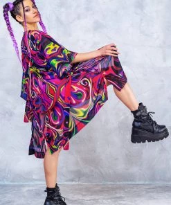BADINKA Lucid Dream Rave Robe NEW