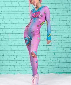 BADINKA Cosmic Munchiez Fit Onesie Fit-Onesies