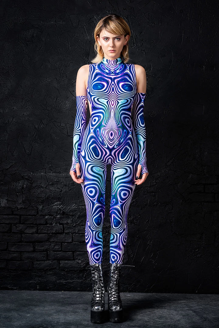 BADINKA Purple Liquid Catsuit 5 BADINKA Purple Liquid Catsuit