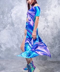 BADINKA Fierce Fluid EZ Maxi Rave Outfit RAVE GEAR 10 BADINKA Fierce Fluid EZ Maxi Rave Outfit RAVE GEAR