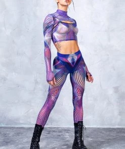 BADINKA Fata Morgana Mesh Leggings NEW 9 BADINKA Fata Morgana Mesh Leggings NEW