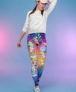 BADINKA Warm Leggings Cuteness Overload Warm Rainbow Leggings 10 BADINKA Warm Leggings Cuteness Overload Warm Rainbow Leggings