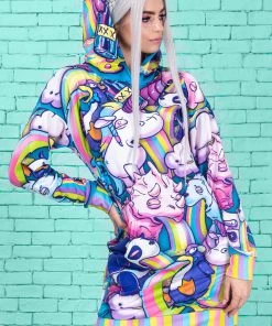 BADINKA Sick Of You Hoodie (Blueish) Hoodies