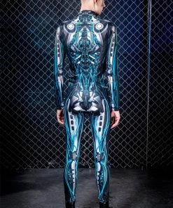 BADINKA Men's Ghost Machina Costume