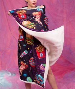 BADINKA Hoodie Blankets Space Munchiez Hoodie Blanket 8 BADINKA Hoodie Blankets Space Munchiez Hoodie Blanket