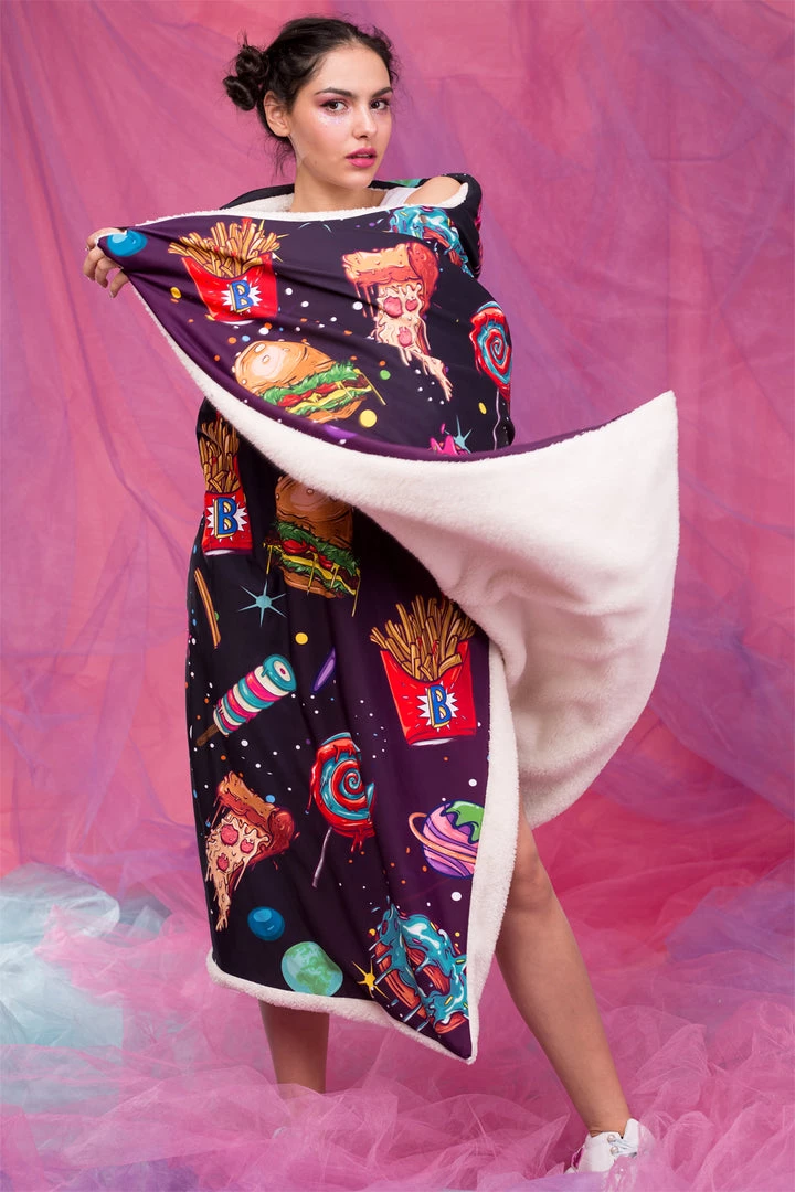 BADINKA Hoodie Blankets Space Munchiez Hoodie Blanket 5 BADINKA Hoodie Blankets Space Munchiez Hoodie Blanket