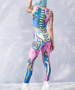 BADINKA Tops Kawaii Pop Art Top