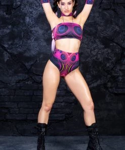 BADINKA Doppler Effekt Pink Tube Top