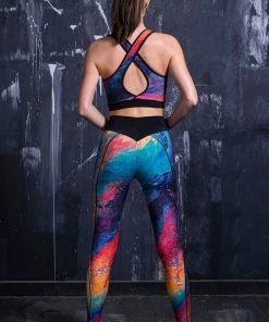 BADINKA High Waist Leggings Mars' Mission Active Set