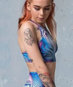 BADINKA Tops Mobius Trip Crop Top