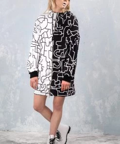 BADINKA Hoodies Halfies Zippy Hoodie