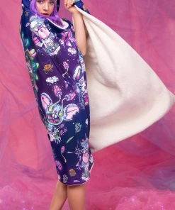 BADINKA Psychotropic Jungle Hoodie Blanket