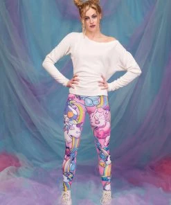 BADINKA Sick Of You Warm Leggings (Pink) 9 BADINKA Sick Of You Warm Leggings (Pink)