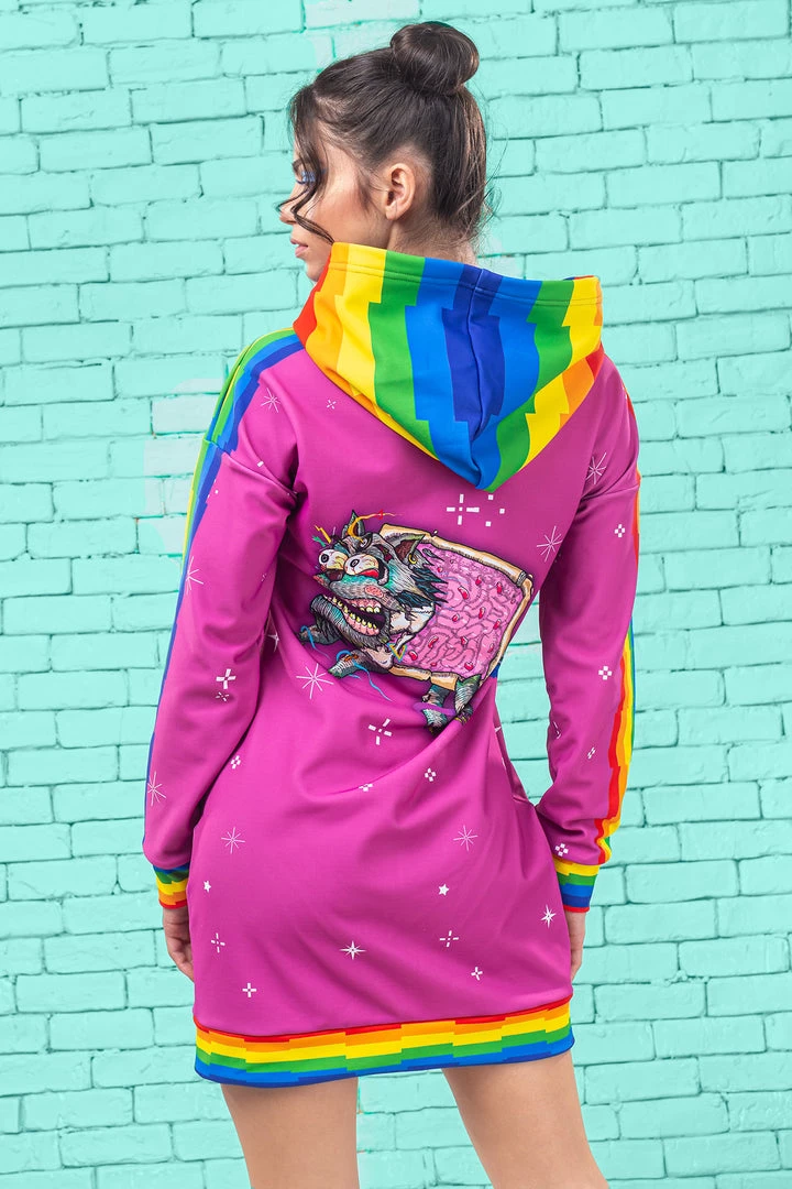 BADINKA Hoodies Schizo Cat Hoodie (Pink) 6 BADINKA Hoodies Schizo Cat Hoodie (Pink)