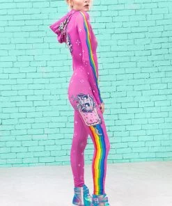 BADINKA Schizo Cat Fit Onesie (Pink) Fit-Onesies 13 BADINKA Schizo Cat Fit Onesie (Pink) Fit-Onesies