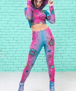 BADINKA Cosmic Munchiez Warm Leggings