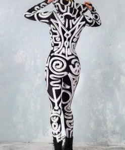 BADINKA The Tribe Is Calling Dark Fit-Onesie 10 BADINKA The Tribe Is Calling Dark Fit-Onesie