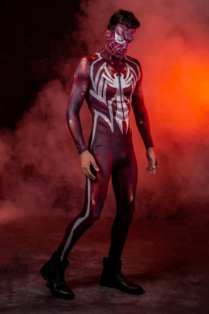 BADINKA Red Spider Costume Bodysuits 6 BADINKA Red Spider Costume Bodysuits