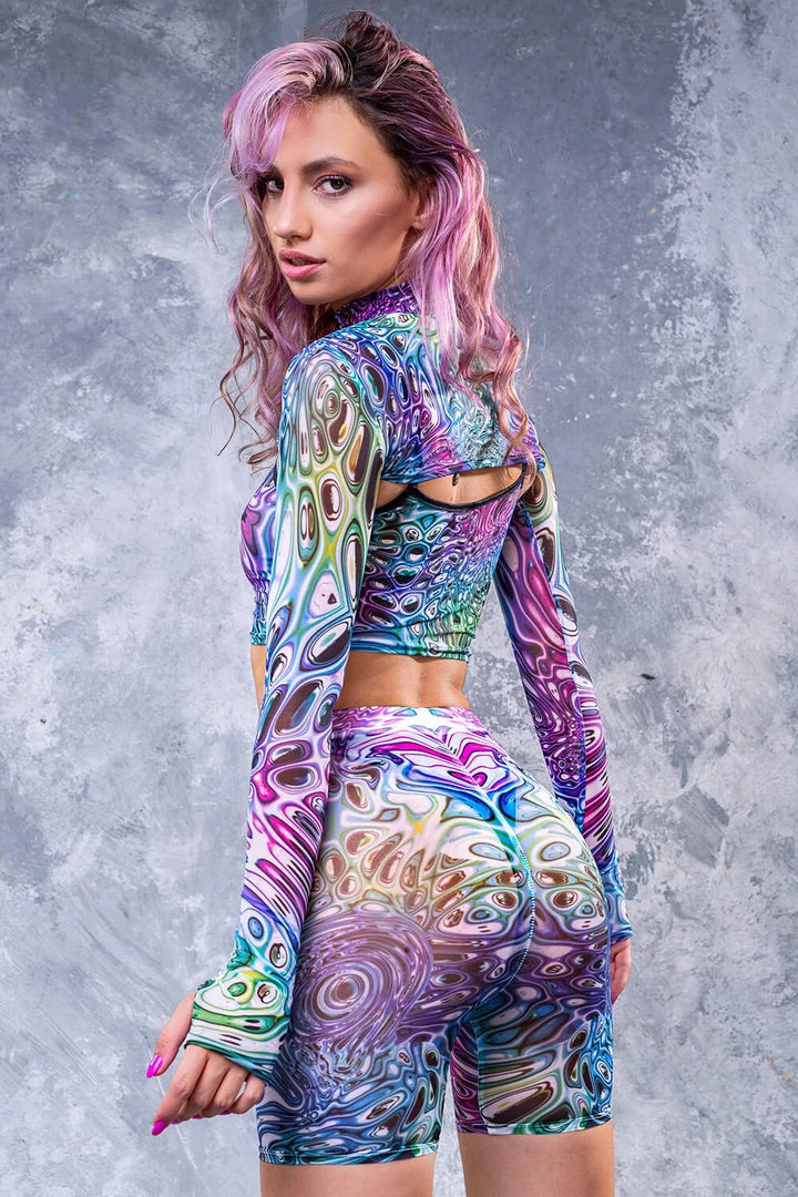 BADINKA Liquid Insect Biker Shorts Set 7 BADINKA Liquid Insect Biker Shorts Set
