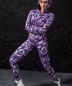 BADINKA I See You Purple Fit Onesie Fit-Onesies