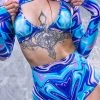 BADINKA Fierce Fluid Rave Shrug Set