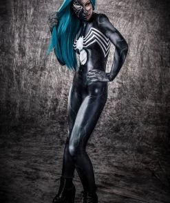 BADINKA Full Bodysuits Black Venom Costume 9 BADINKA Full Bodysuits Black Venom Costume