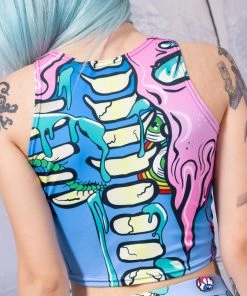 BADINKA Tops Kawaii Pop Art Top