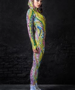 BADINKA Fit-Onesies Aqua Knot Fit Onesie