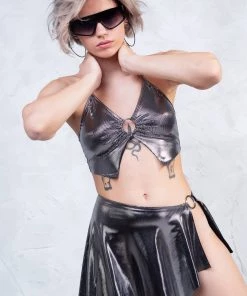 BADINKA RAVE GEAR Monochrome Ring Skirt 12 BADINKA RAVE GEAR Monochrome Ring Skirt