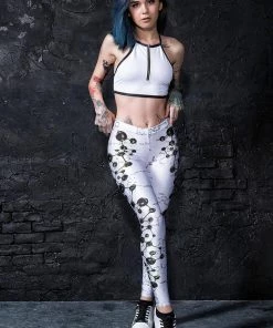 BAD INKA White Formula Leggings