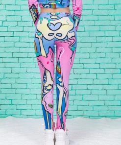 BADINKA Kawaii Pop Art Warm Leggings 10 BADINKA Kawaii Pop Art Warm Leggings