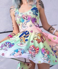 BADINKA Dresses Cuteness Overload Skater Dress
