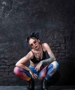 BAD INKA Mars Surface Leggings