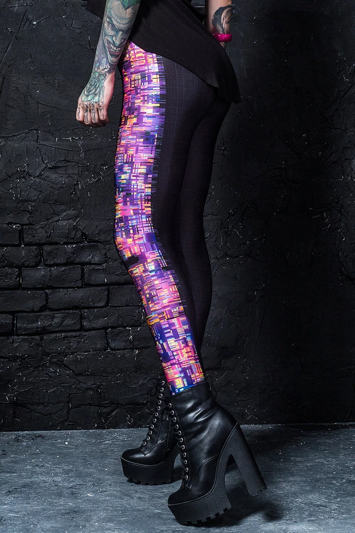 BAD INKA Digital Collapse Leggings 3 BAD INKA Digital Collapse Leggings