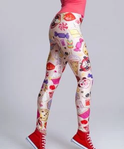 BAD INKA Candy Flesh Leggings