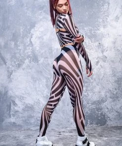 BADINKA RAVE GEAR Illusion Mesh Rave Set