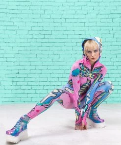 BADINKA Kawaii Pop Art Fit Onesie