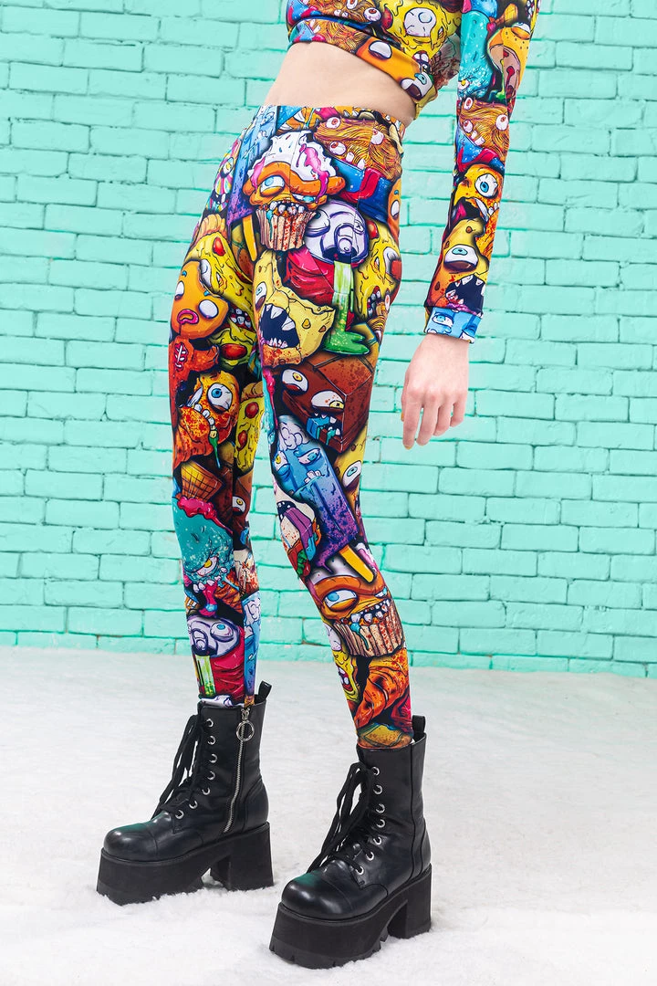 BADINKA JUNK APOCALYPSE WARM LEGGINGS 7 BADINKA JUNK APOCALYPSE WARM LEGGINGS
