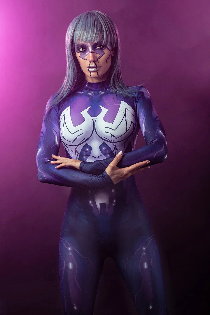 BADINKA Full Bodysuits Venom Spider Babe Costume 7 BADINKA Full Bodysuits Venom Spider Babe Costume