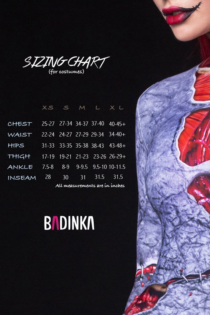 BADINKA Fossilized Zombie Costume Full Bodysuits 5 BADINKA Fossilized Zombie Costume Full Bodysuits