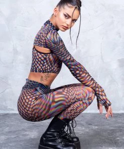 BADINKA NEW Pulsar Mesh Leggings